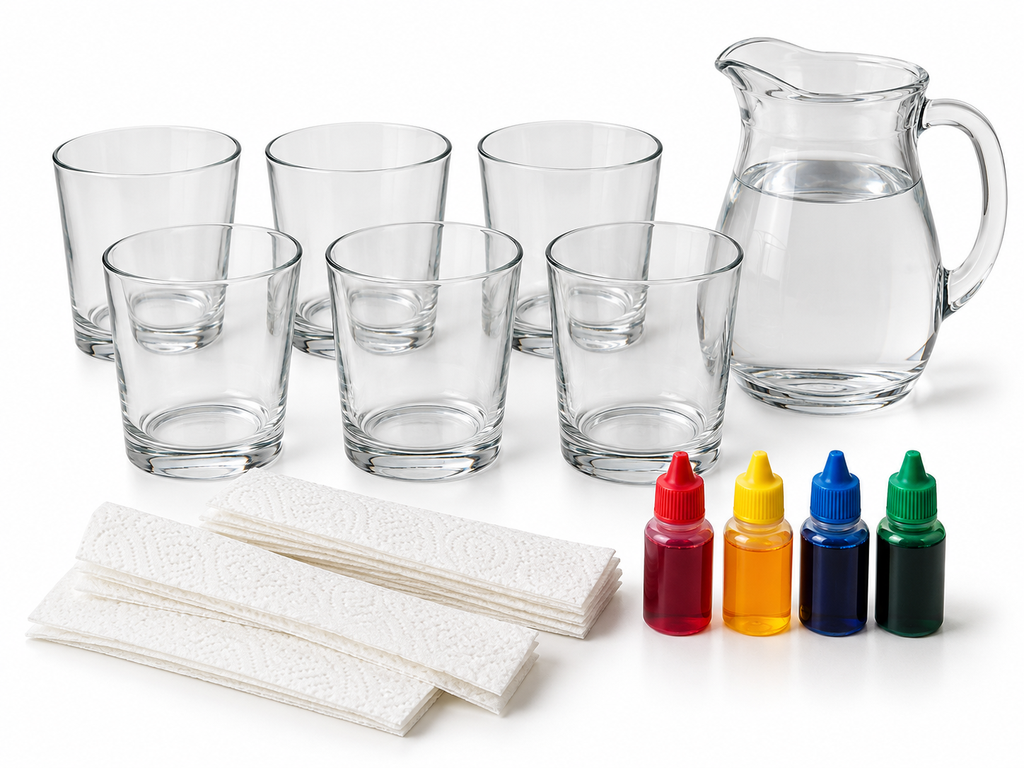 Materiales necesarios para Agua que camina