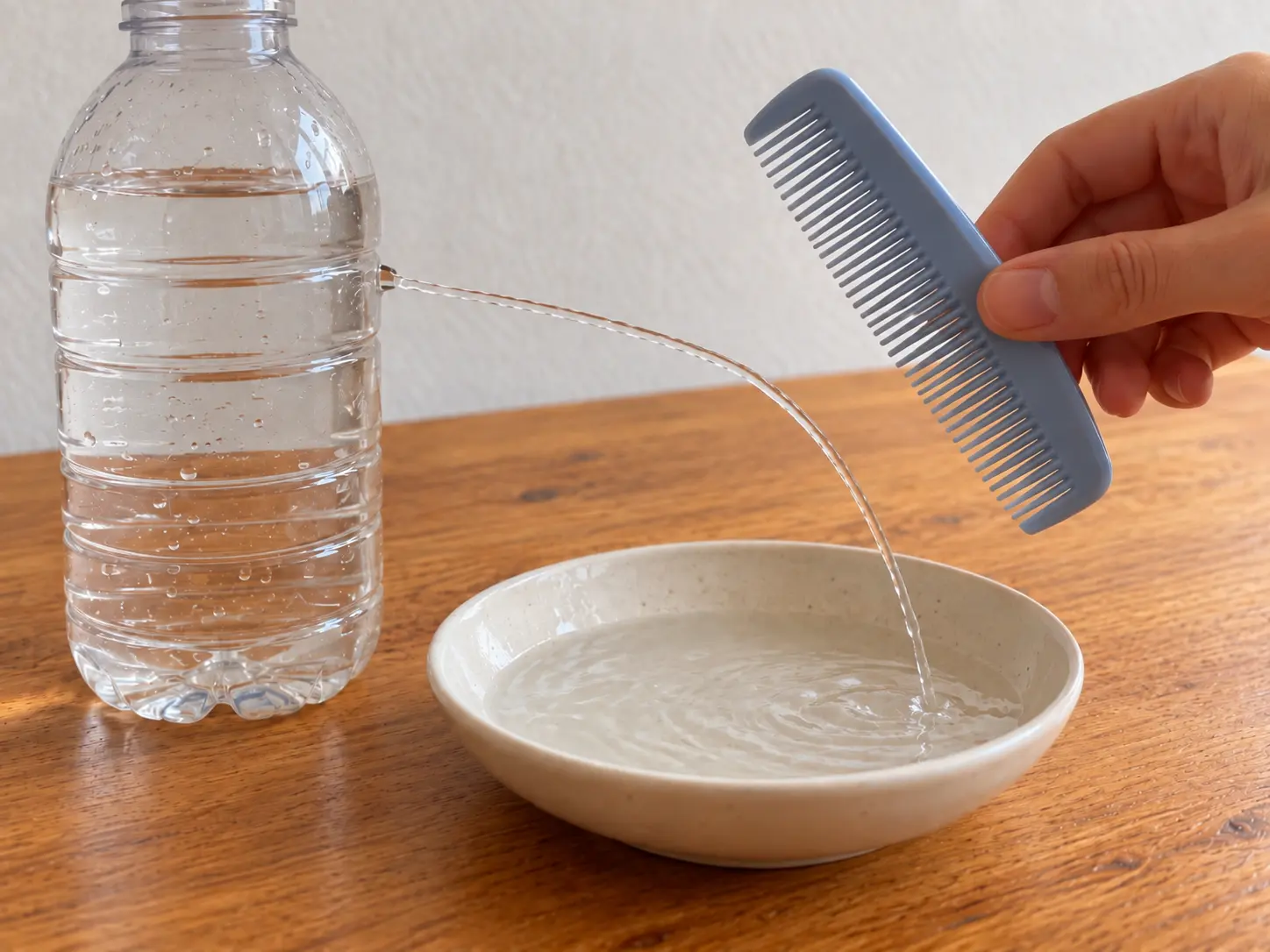 Resultado de la actividad Doblar un chorro de agua