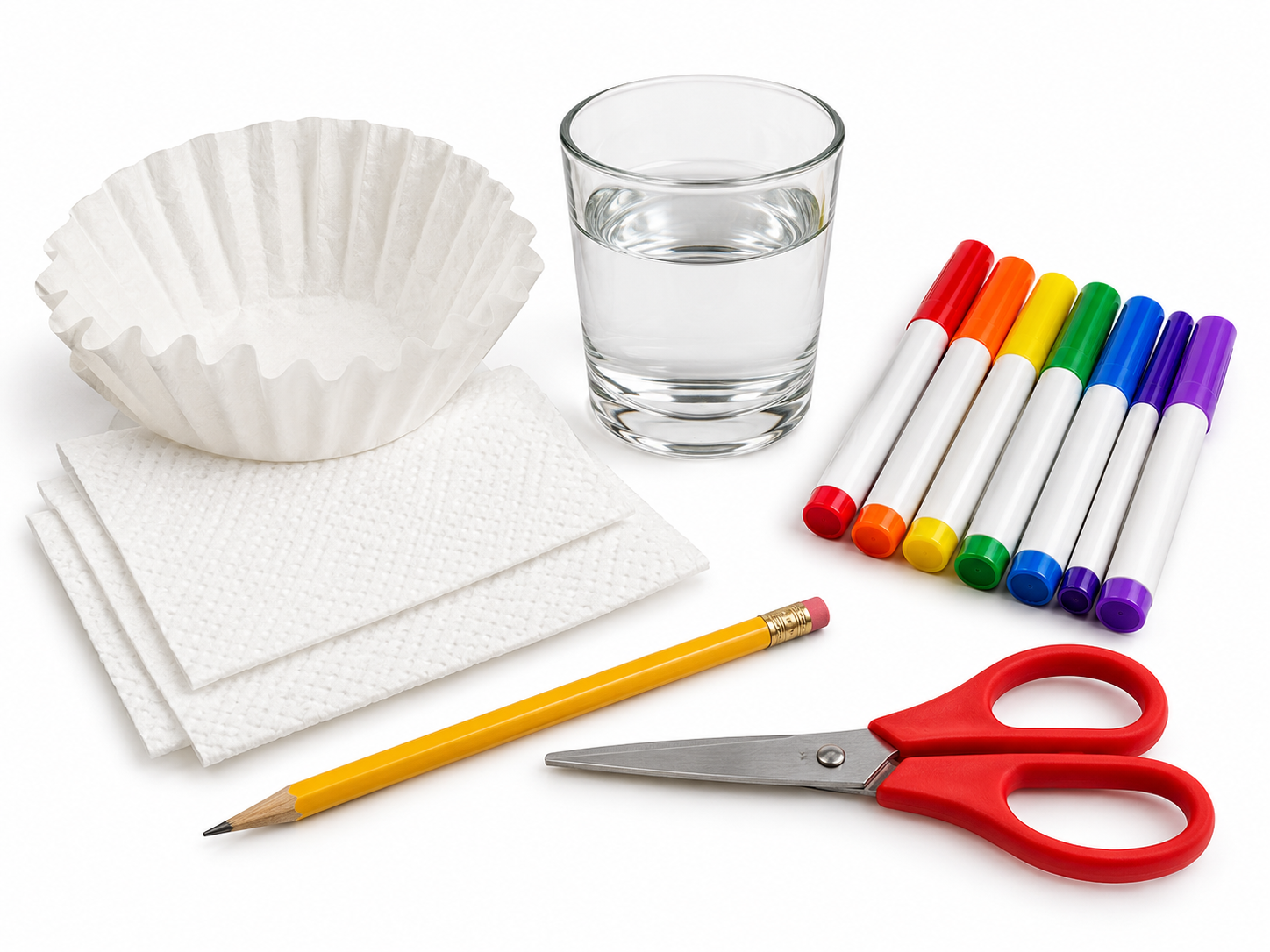 Materiales necesarios para Cromatografía de marcadores
