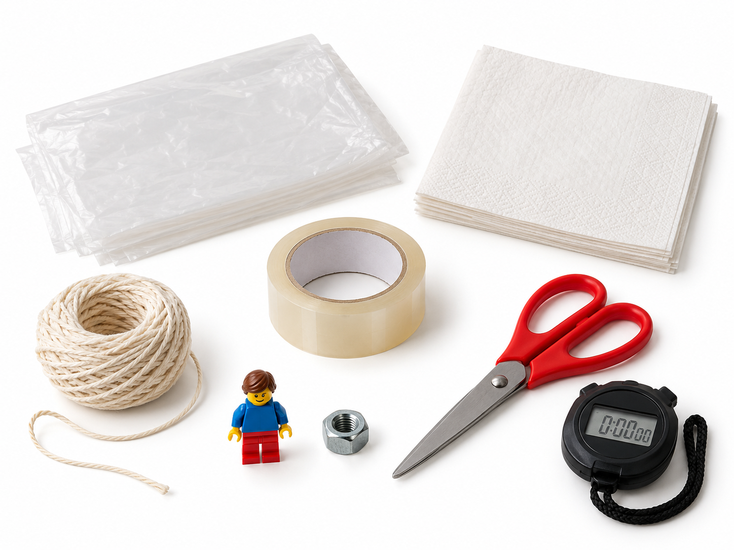 Materiales necesarios para Diseñar el mejor paracaídas